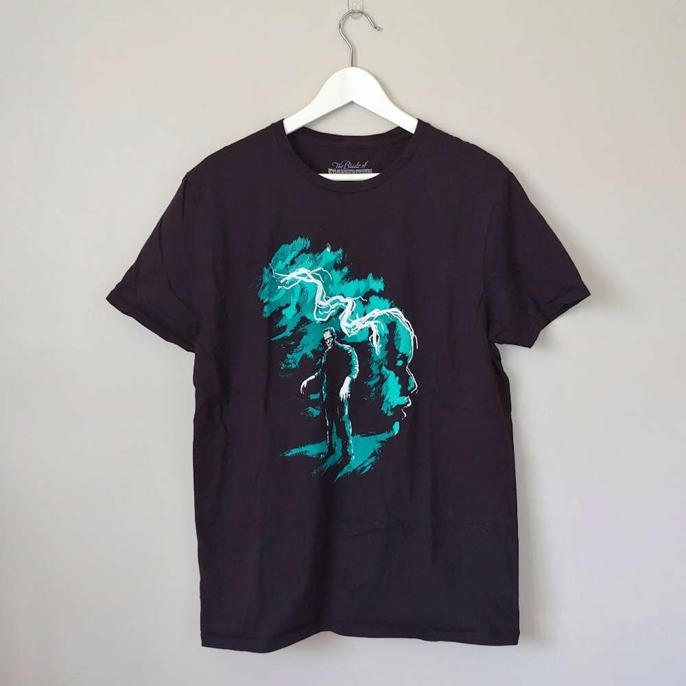 Lootwear The Bride Of Frankenstein Short Sleeve T-Shirt Black Size Large